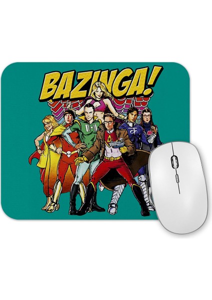 The Big Bang Theory Bazinga Mouse Pad