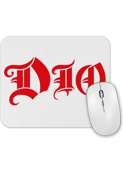 Dio Logo Rainbow Black Sabbath Iron Maiden Saxon Wasp Scorpions Accept Mouse Pad