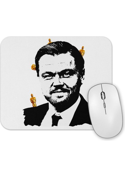 Oscar Goes To Leonardo Di Caprio Mouse Pad