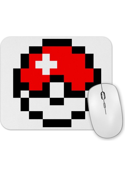 Pokeball Pokemon Go Pikachu Mouse Pad