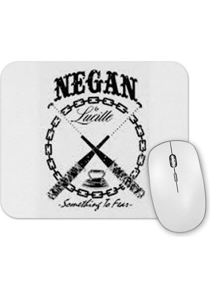 The Walking Dead Negan Rick Carl Mouse Pad