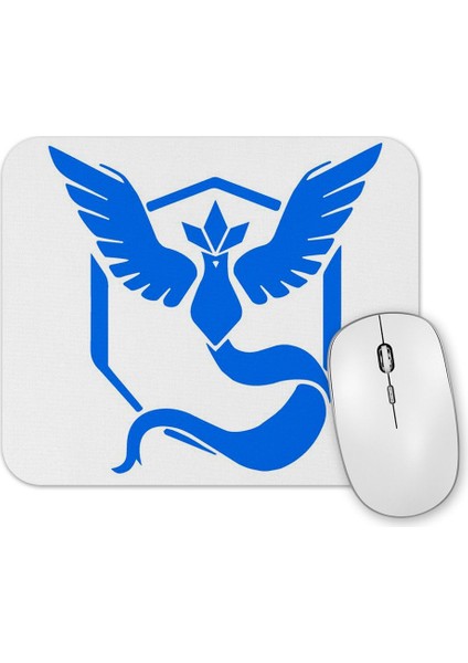 Pokemon Go Mystic Mavi Takım Mouse Pad