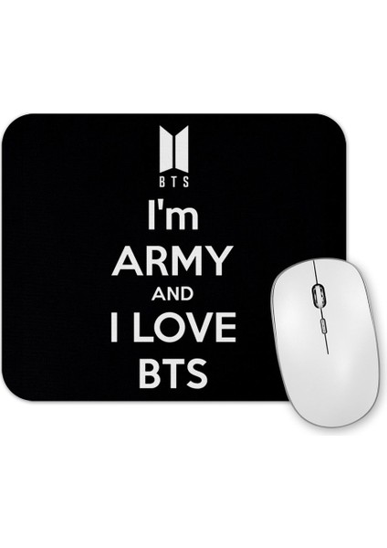 Love Bts Mouse Pad