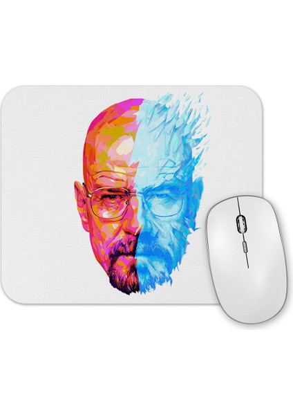 Walter White And Heisenberg Mouse Pad