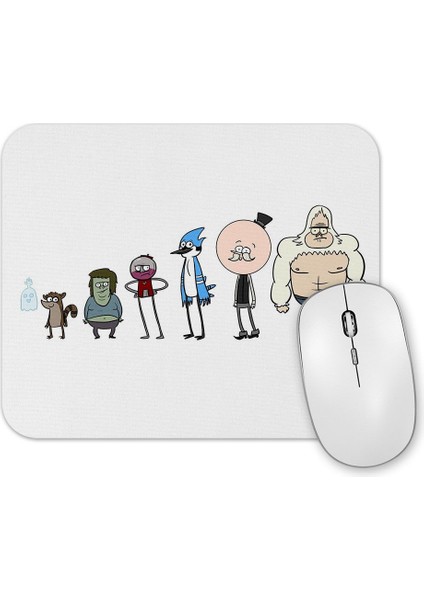 Regular Show Rules Are For Fools Rickboy Mouse Pad
