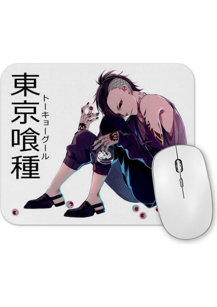 Tokyo Ghoul Uta Anime Kaneki Ken Yomo Renji Kishou Mouse Pad