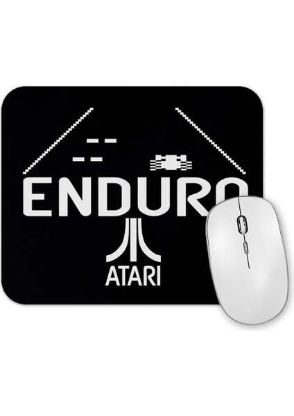Atari Enduro Oyun Game Over Mouse Pad