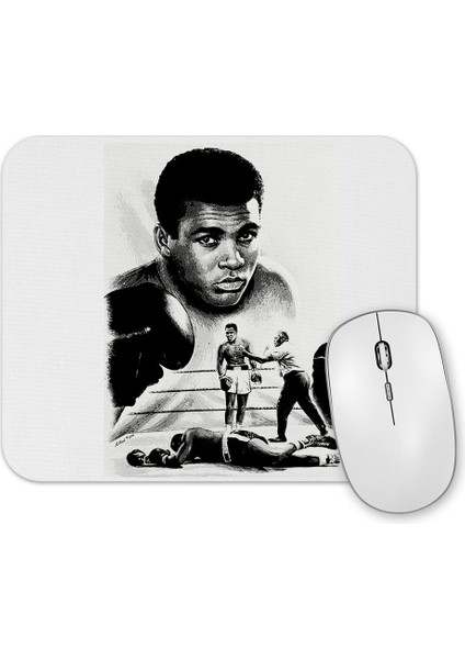 Muhammed Ali Boks 03 Mouse Pad