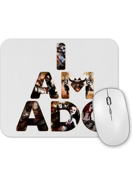 League Of Legends I Am Adc Mouse Pad