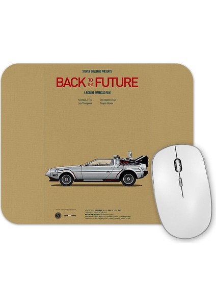 Back To The Future Mouse Pad