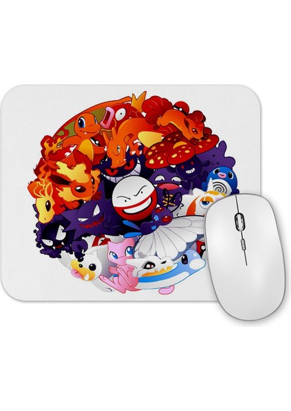 Pokemon Go Mewtwo Charizard Mouse Pad