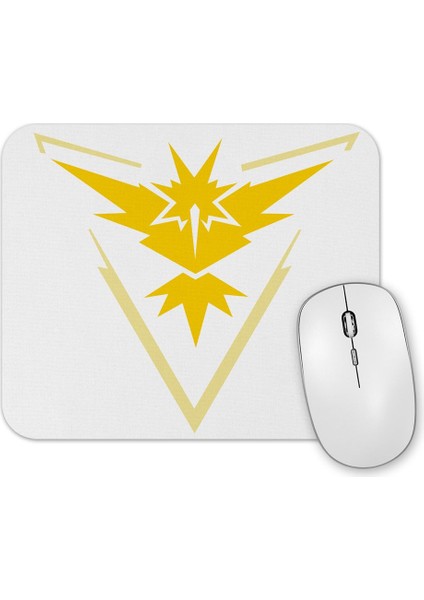 Pokemon Go Pikachu Instinct Sarı Takım Mouse Pad