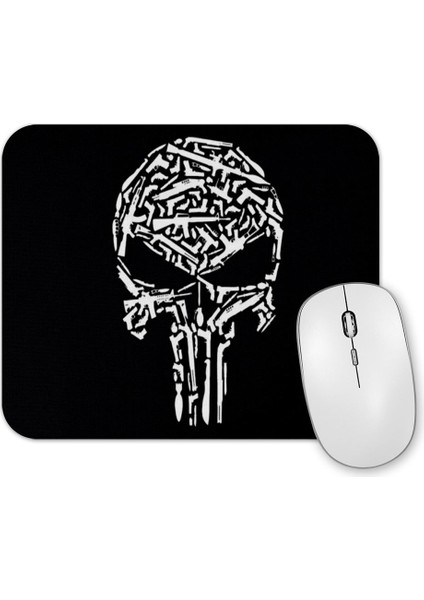 Caveira Armas Mouse Pad