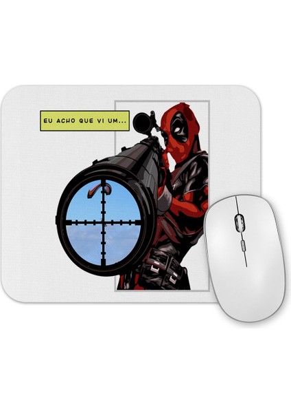 Deadpool Big Gun Mouse Pad