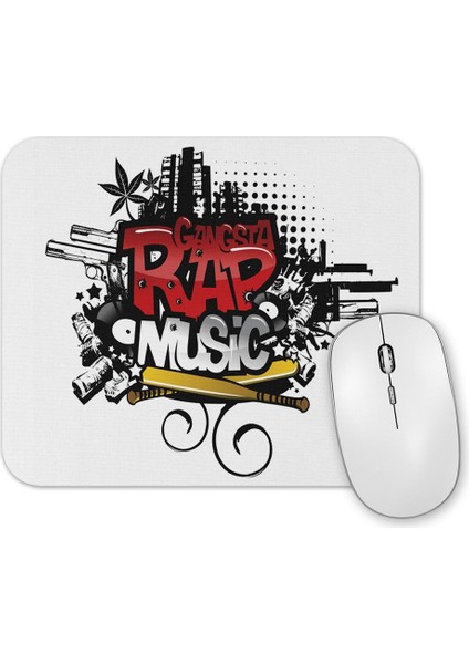Gangsta Rap Music Müzik Mouse Pad