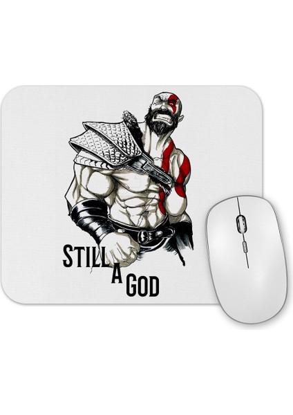 Kratos Still A God Mouse Pad