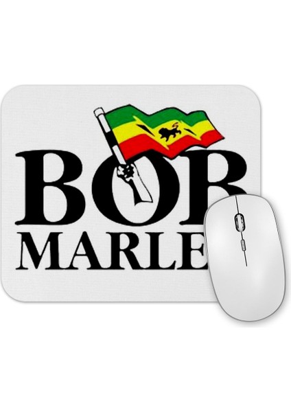 Bandeira Bob Marley Mouse Pad