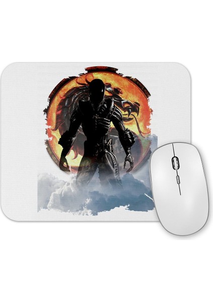 Alien Mortal Kombat Gamer Games Mouse Pad