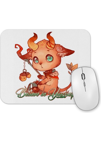 Fight Like A Girl Mouse Pad