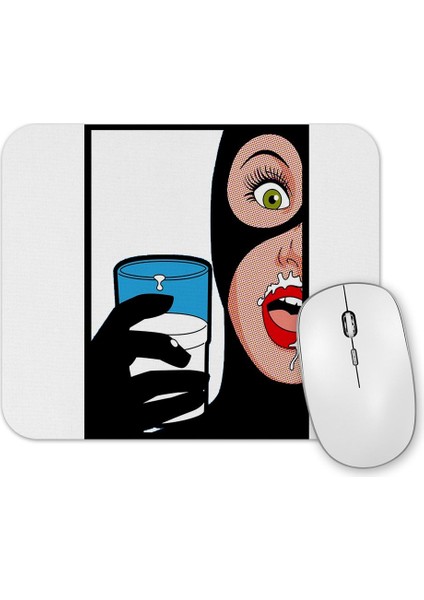 Mulher Gato Mouse Pad