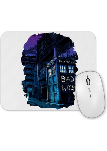 Tardis - Bad Wolf Doctor Who Mouse Pad
