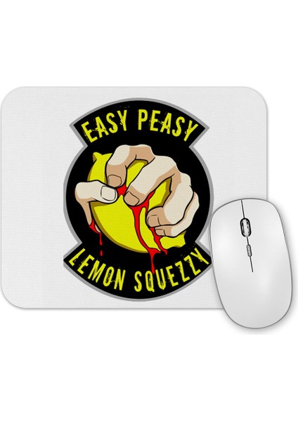 Easy Peasy Lemon Squezzy Mouse Pad