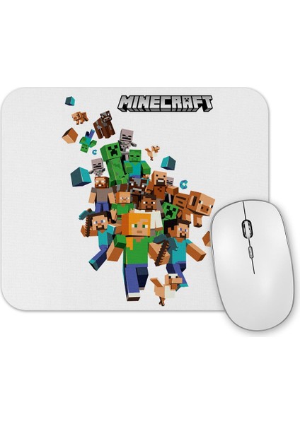 Baskı Dükkanı Minecraft Mouse Pad