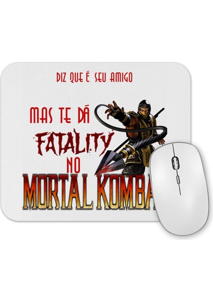 Mortal Kombat Jonny Cage Game Mouse Pad