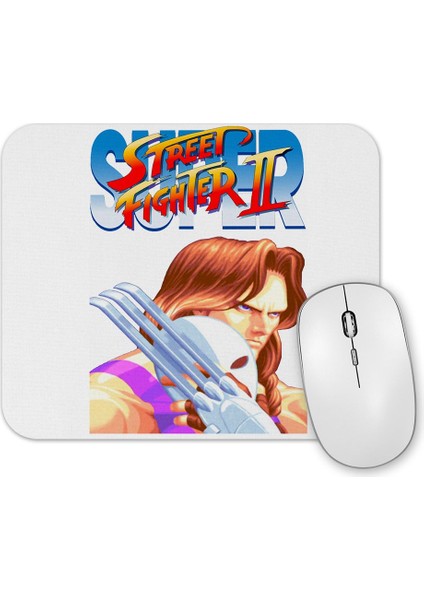 Street Fighter 2 Thunder Hawk Mouse Pad