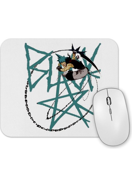 Black Star Mouse Pad