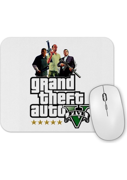 Gta 5 Estrelas Mouse Pad