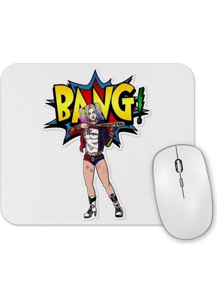 Bang Arlequina Mouse Pad