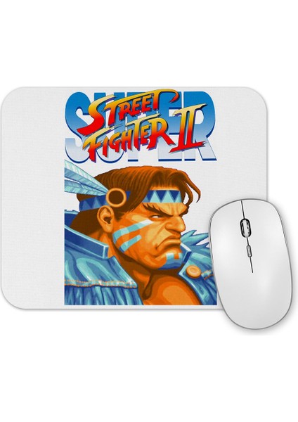 Street Fighter 2 Thunder Hawk 01 Mouse Pad