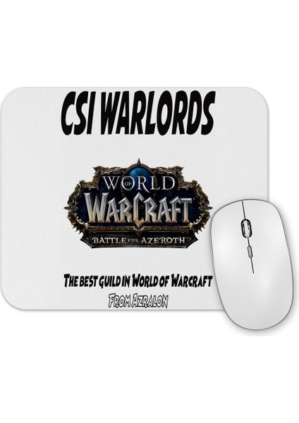 World Of Warcraft Csi Warlords Mouse Pad