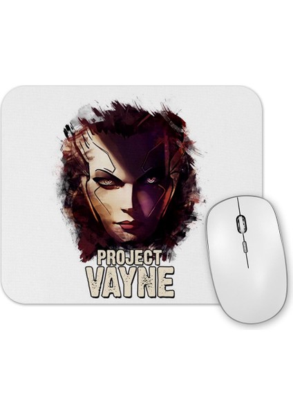 Baskı Dükkanı League Of Legends  Project Vayne Mouse Pad