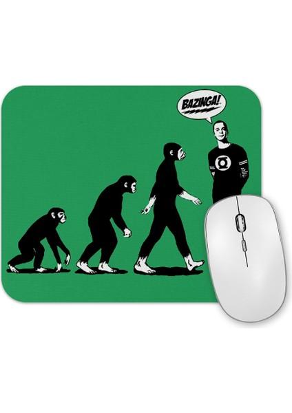 The Big Bang Theory Sarı Zemin Mouse Pad