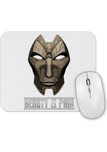 Jhin Beauty Is Paın Mouse Pad
