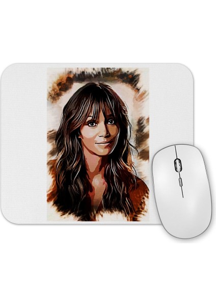 Halle Berry Mouse Pad