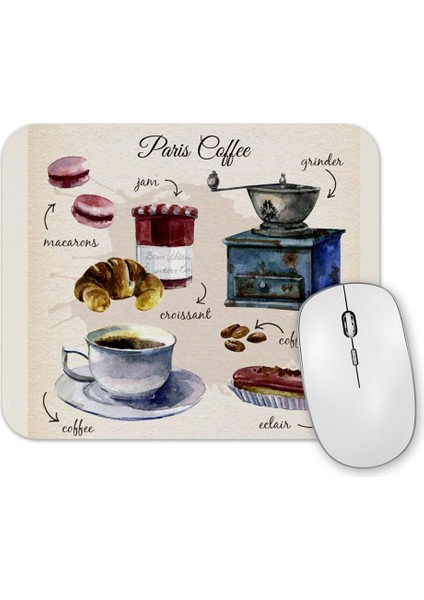 Paris Coffee Mouse Pad