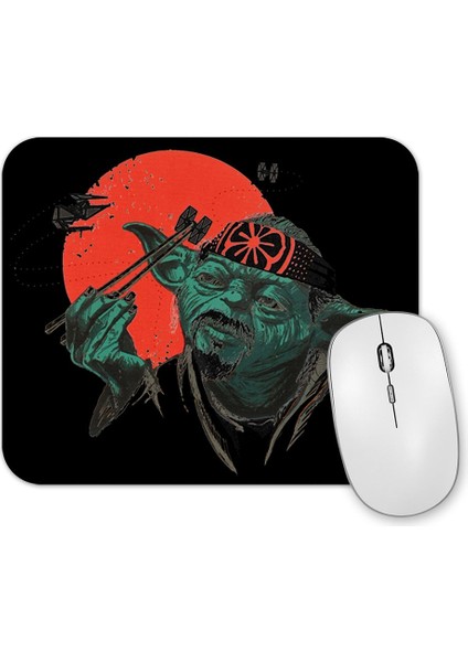 Star Wars Yoda Sushi Mouse Pad