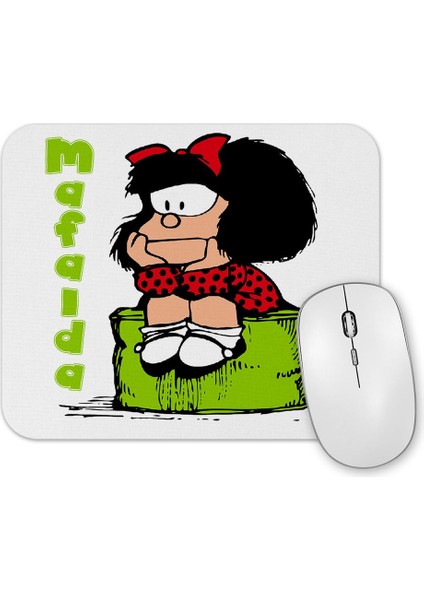 Mafalda Düşünceli Mouse Pad