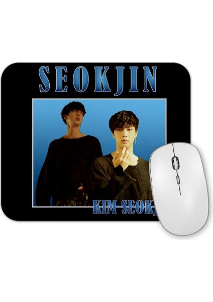 Kim Seokjin Vintage Bts Mouse Pad