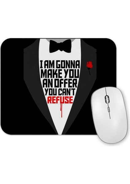 The Godfather Suit Mouse Pad