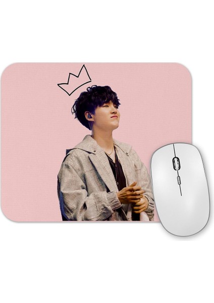 Suga Aesthetic Bts Mouse Pad