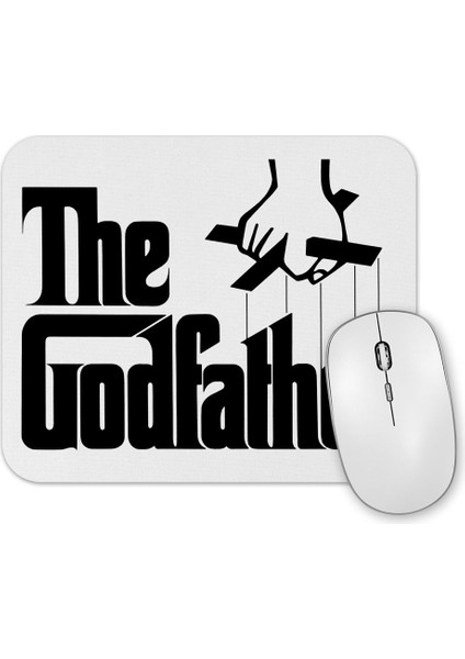 Baskı Dükkanı The Godfather Logo 2 Mouse Pad