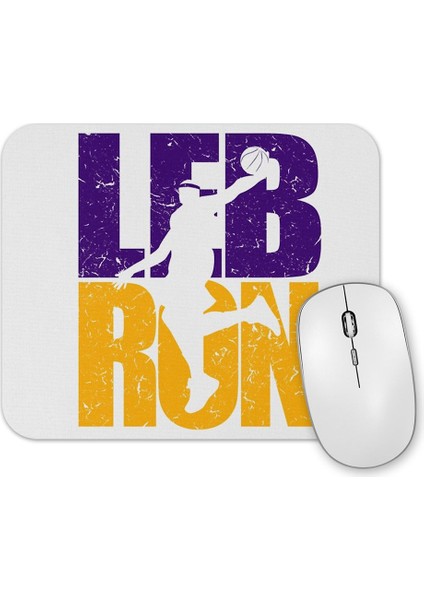 Lebron James Lakers Colors Mouse Pad