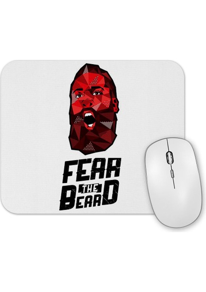 James Harden Fear The Beard Mouse Pad