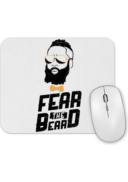 James Harden Fear The Beard Mouse Pad
