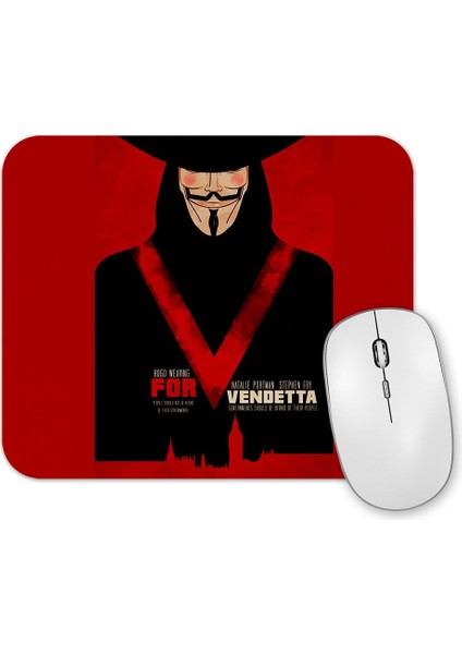 V For Vendetta Mouse Pad