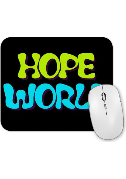 Jhope Hope World Baseball Basketbol Mouse Pad
